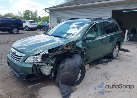 2011 Subaru Outback 2.5I Premium from USA, damaged, VIN 4S4BRCHC5B3444163